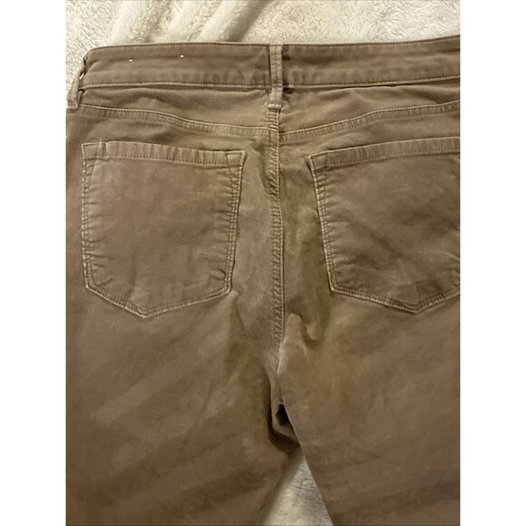 Ann Taylor Loft Women’s Tan Corduroy Curvy Skinny Pants 10 - Picture 3 of 3